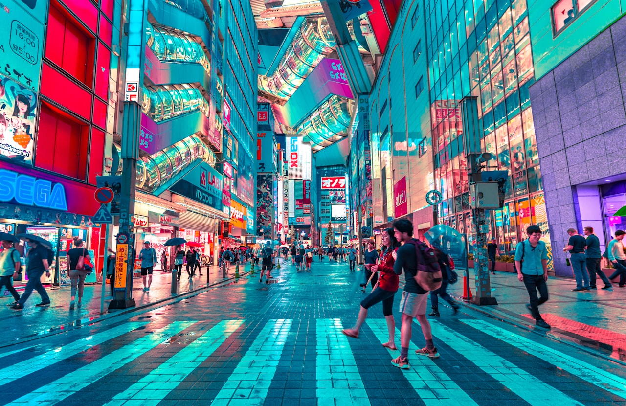 แสงสีในมหานครโตเกียว